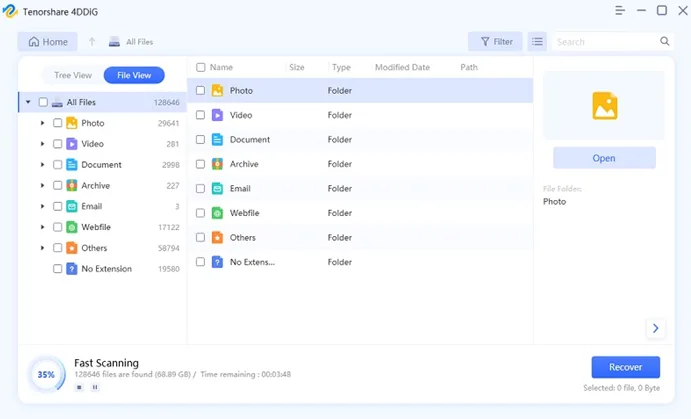 Lost Data from Windows