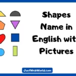 20+ Shapes Name In English With Pictures