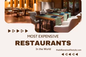 Most Expensive Restaurants