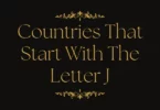 Countries That Start With The Letter J
