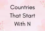 Countries That Start With N