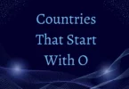 Countries That Start With O