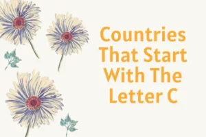 Countries That Start With C