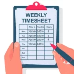 How To Write A Monthly Timesheet