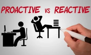 Difference Between Proactive and Reactive Management Styles