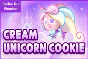 Cream Unicorn Cookie Toppings Build