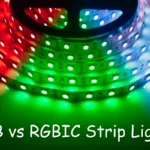 RGB vs RGBIC Strip Lights