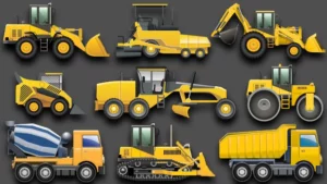 Earth Moving Equipment, Machines & Tools