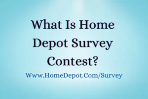 Home Depot Survey