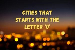 cities that start with o