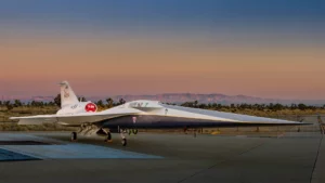 Martin Reveal X-59 Quiet Supersonic Aircraft