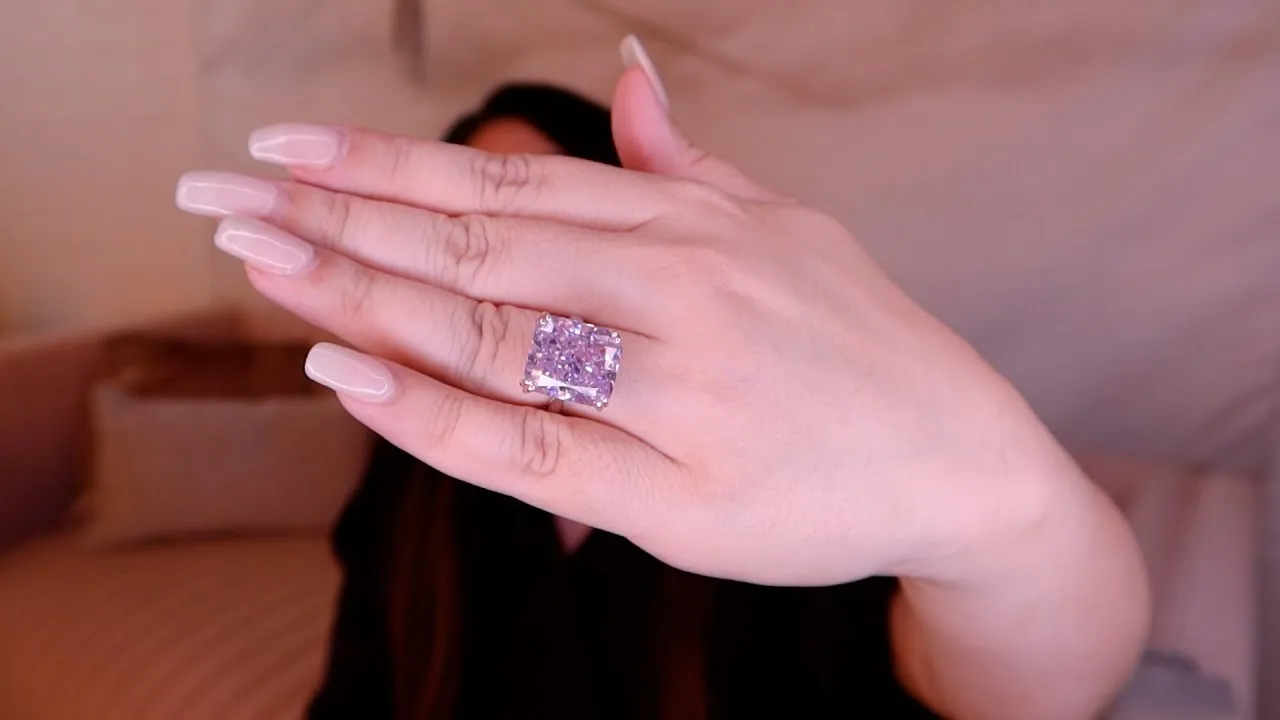 The Most Expensive Pink Diamond