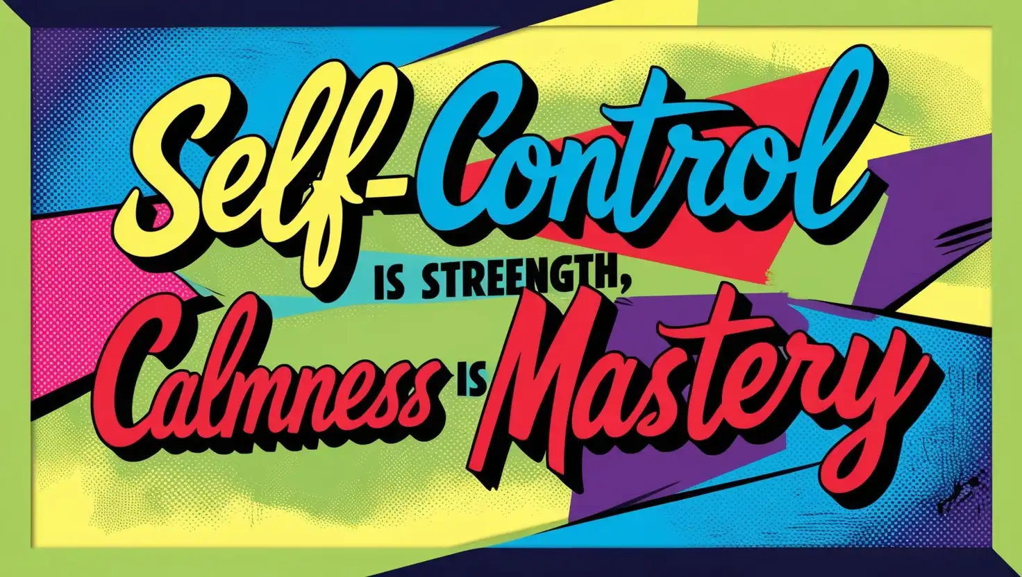 How to develop self-control and maintain calmness in daily life