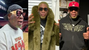 Dennis Rodman controversial outfits and fashion style photos