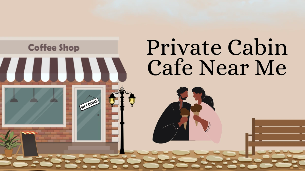 Romantic private cabin cafe near me with candlelight dinner