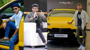 Anurag Dwivedi car collection including Lamborghini and BMW