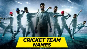 Best cricket team names for street matches in 2025