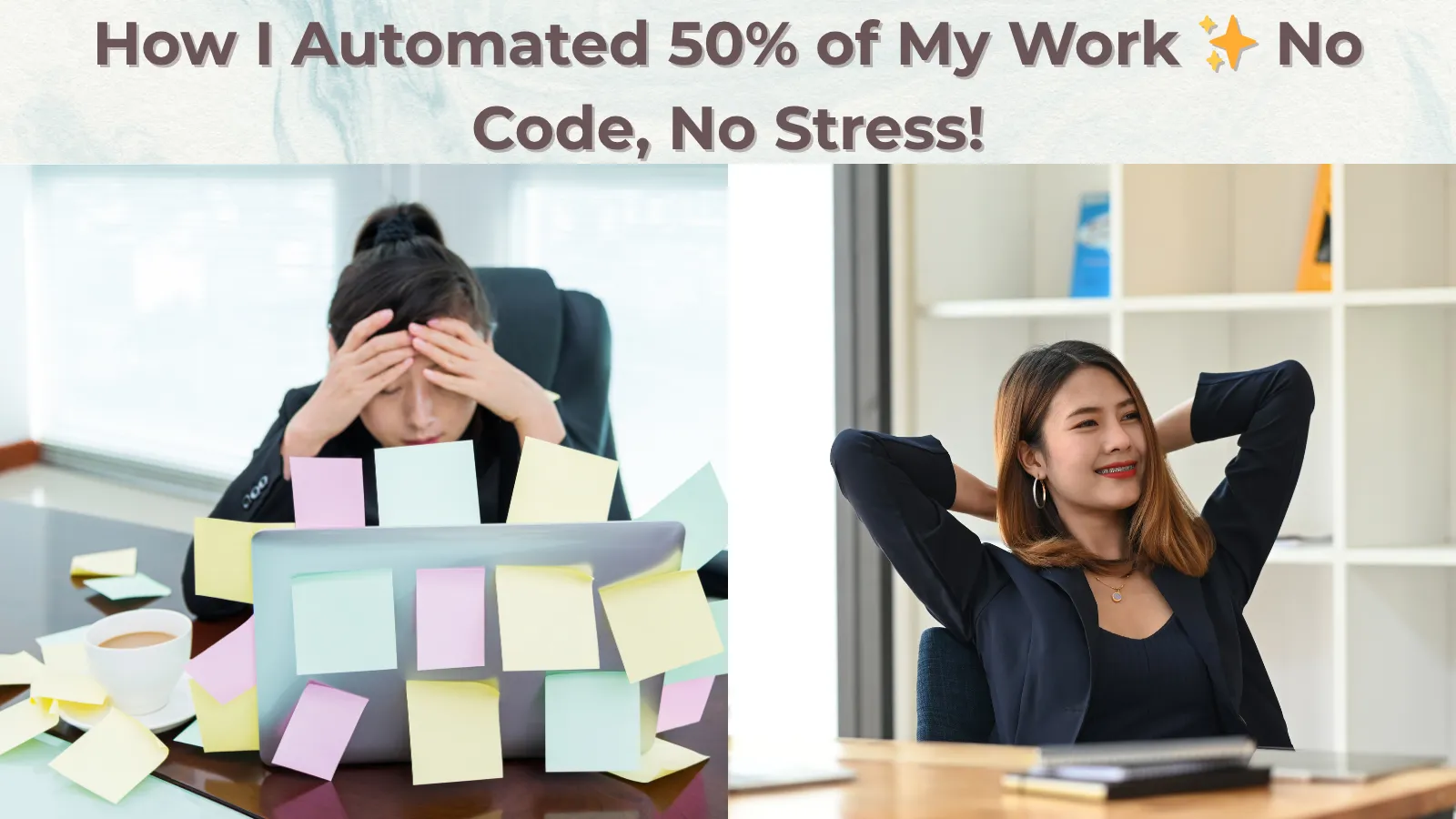 Automated Half My Work Using No-Code Tools