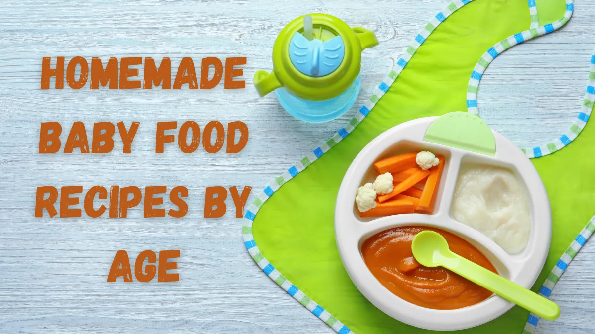 Homemade Baby Food Recipes by Age