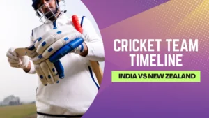 Full India vs New Zealand cricket history and match results