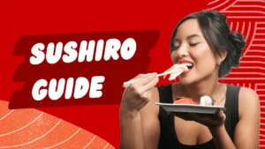 Sushiro sushi menu with pictures