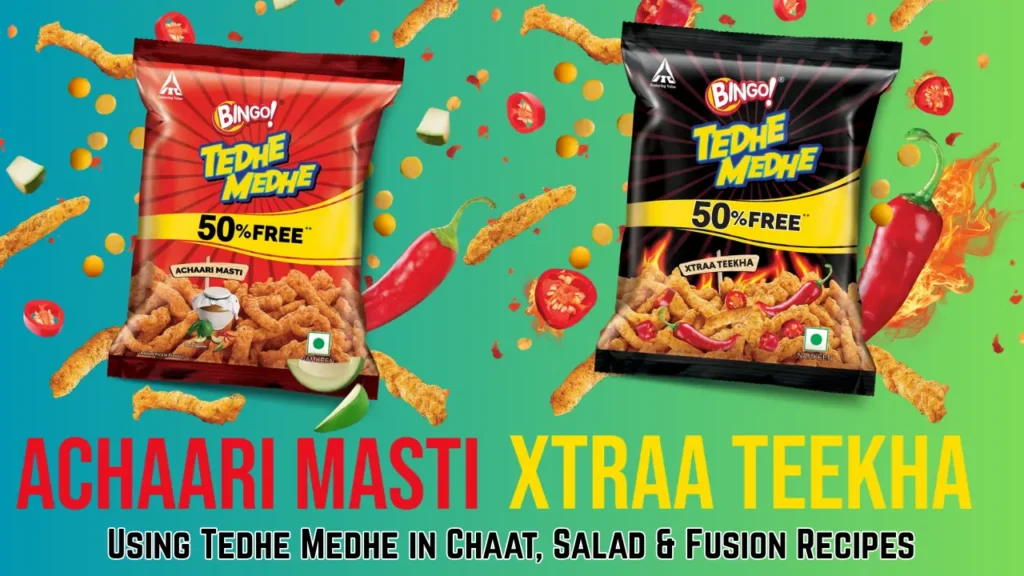 How To Use Tedhe Medhe In Chaat