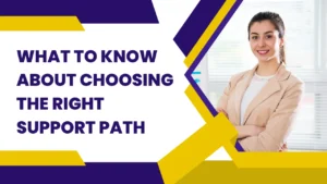 Best support path for personal growth