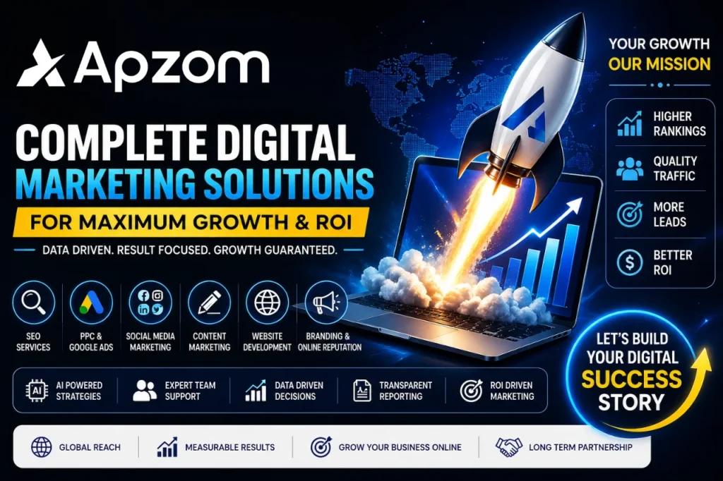 Apzom digital marketing agency for business growth
