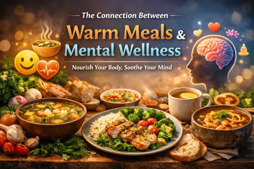 Warm meals and mental wellness benefits for daily life