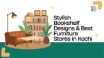 Modern bookshelf design ideas in Kochi