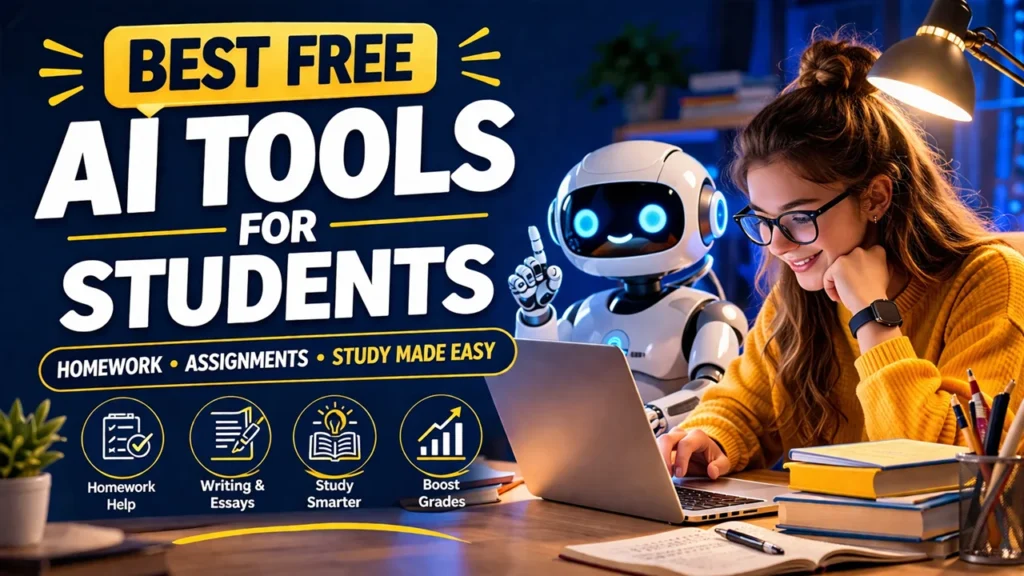 Best free ai tools for students for assignments and study