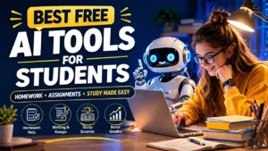Free ai tools for homework and assignments for students