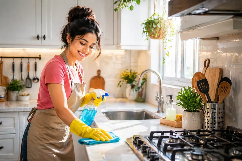 Apartment Cleaning Checklist Kitchen