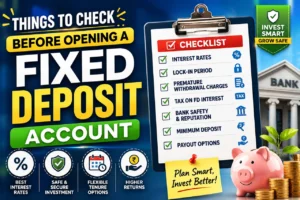 Important Things To Know Before Opening An FD Account