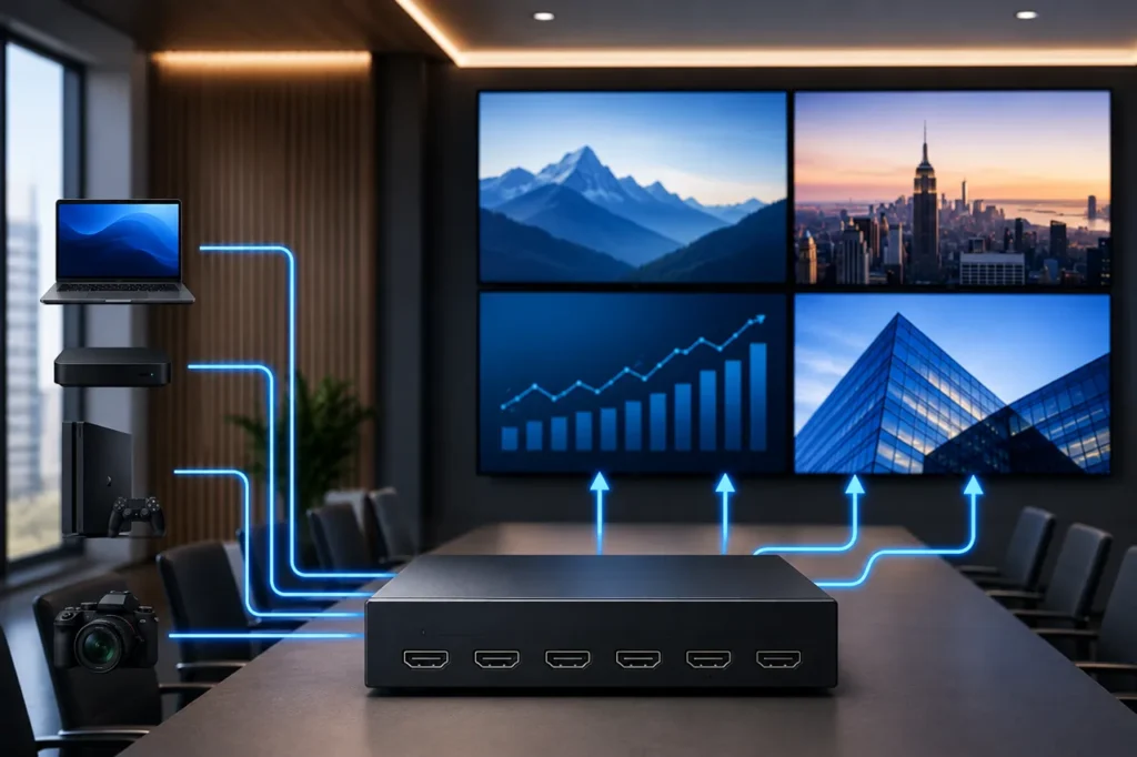 HDMI Matrix For Conference Rooms