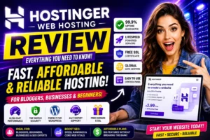 Hostinger Shared Hosting Review For Bloggers