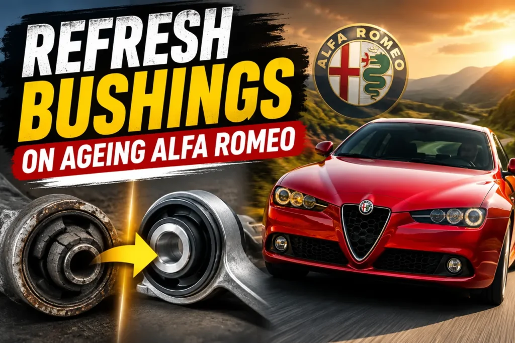 How To Refresh Bushings On Old Alfa Romeo Cars