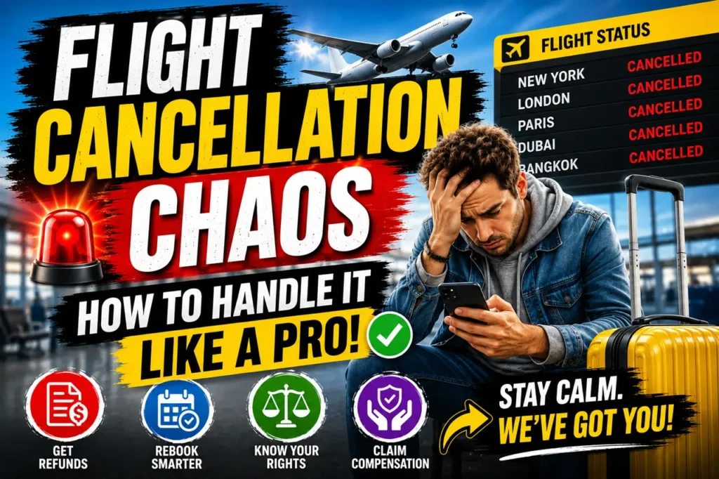 How To Handle A Flight Cancellation