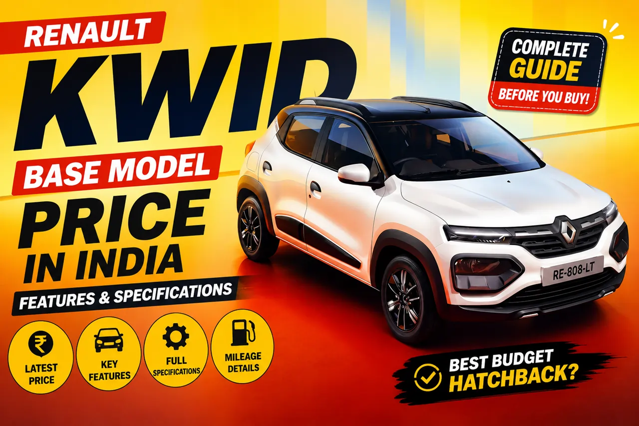 Price of Kwid Base Model With Features and Specifications