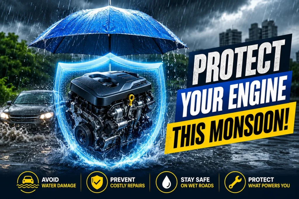 How To Protect Car Engine During Monsoon In India
