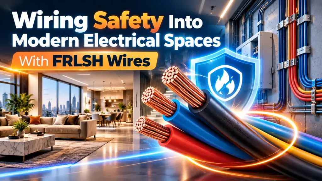 FRLSH Wires For Modern Electrical Spaces