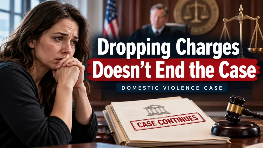 Can You Drop Domestic Violence Charges After Filing